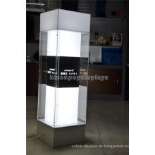 Floor Standing Retail Shop Showroom Parfüm Werbung Glas Ornamente Vitrine Display Schrank